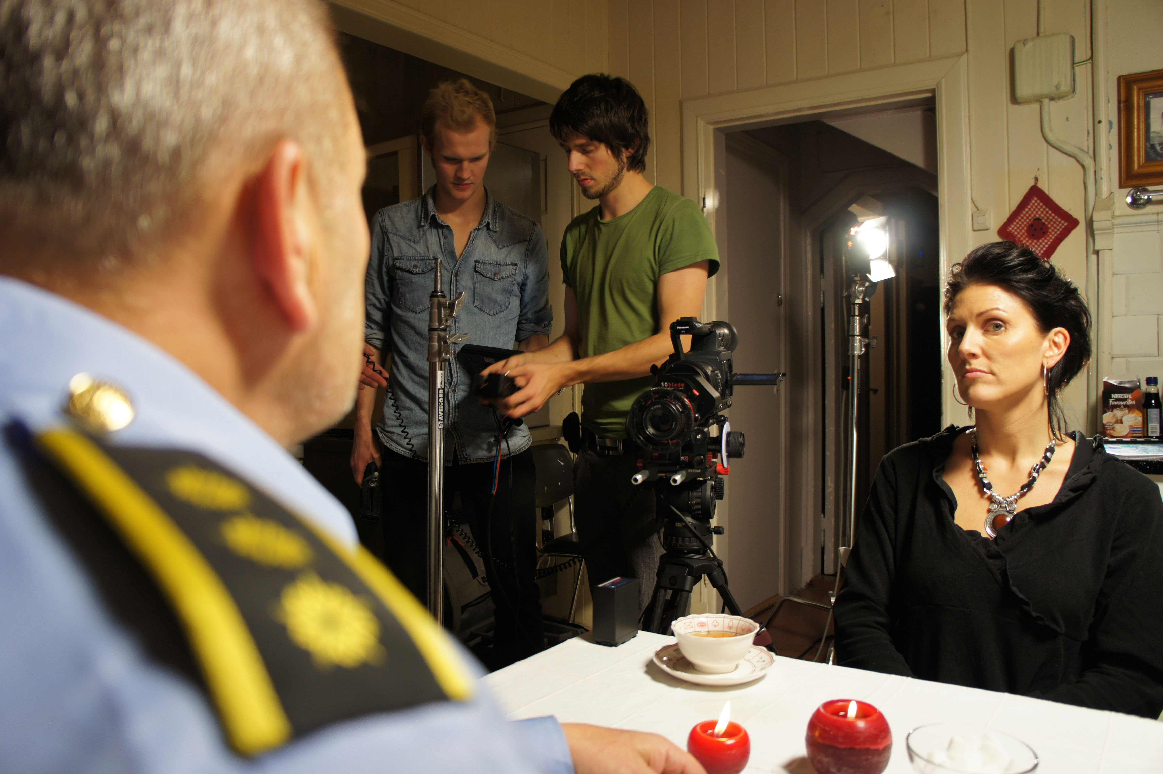 From behind the scenes in the featurefilm 