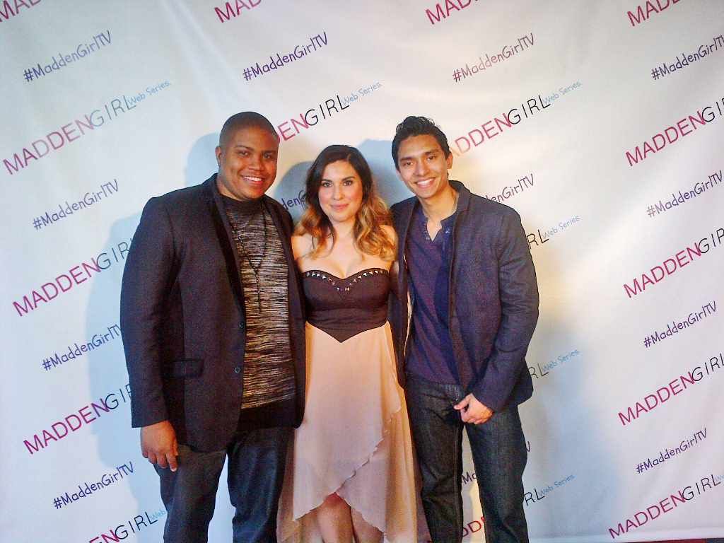 from Madden Girl premiere with Victor Kelso and Britt Elexendria