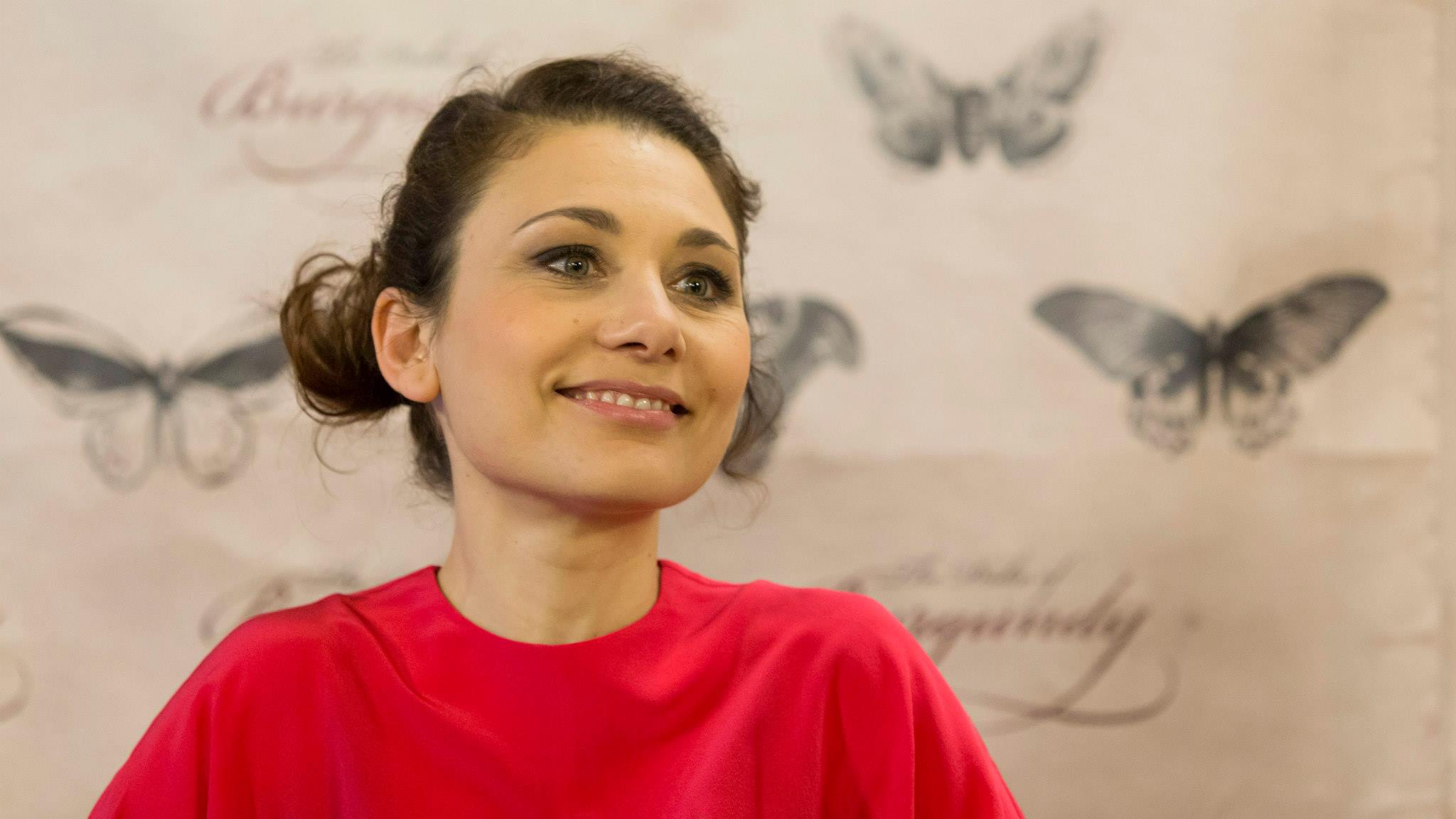 Chiara D'Anna at the Duke of Burgundy Hungarian premiere in Budapest. April 2015