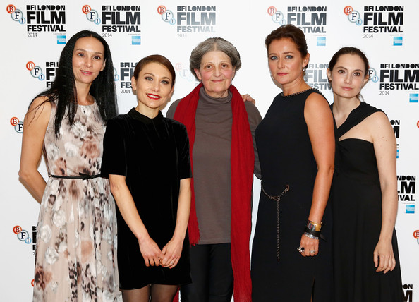 Official screening for 'Duke of Burgundy' during the 58th BFI London Film Festival Actors Fatma Mohamed, Chiara DAnna, Monica Swinn, Sidse Babett Knudsen, Eugenia Caruso