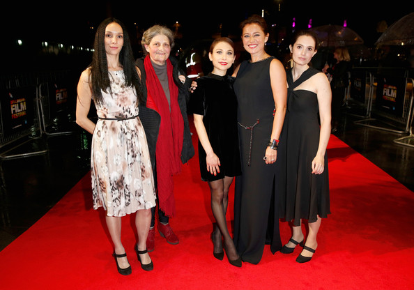 The Duke of Burgundy- 58th BFI London Film Festival at Odeon West End on October 9, 2014 in London, England. Actors Fatma Mohamed, Monica Swinn, Chiara DAnna, Sidse Babett Knudsen, Eugenia Caruso.