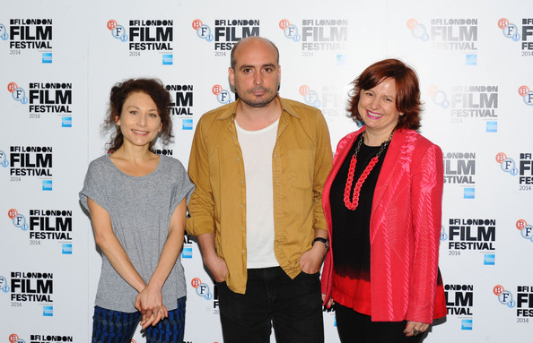 BFI - London Film Festival Press launch. Chiara DAnna, Peter Strickland and Claire Stewart