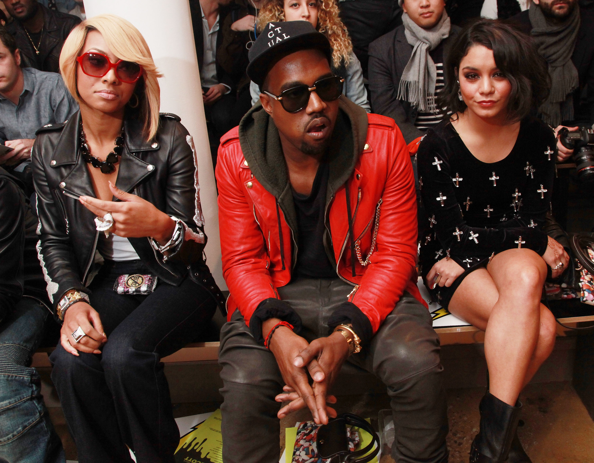 Vanessa Hudgens, Kanye West and Keri Hilson