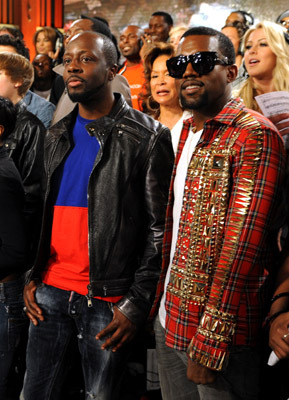 Wyclef Jean and Kanye West