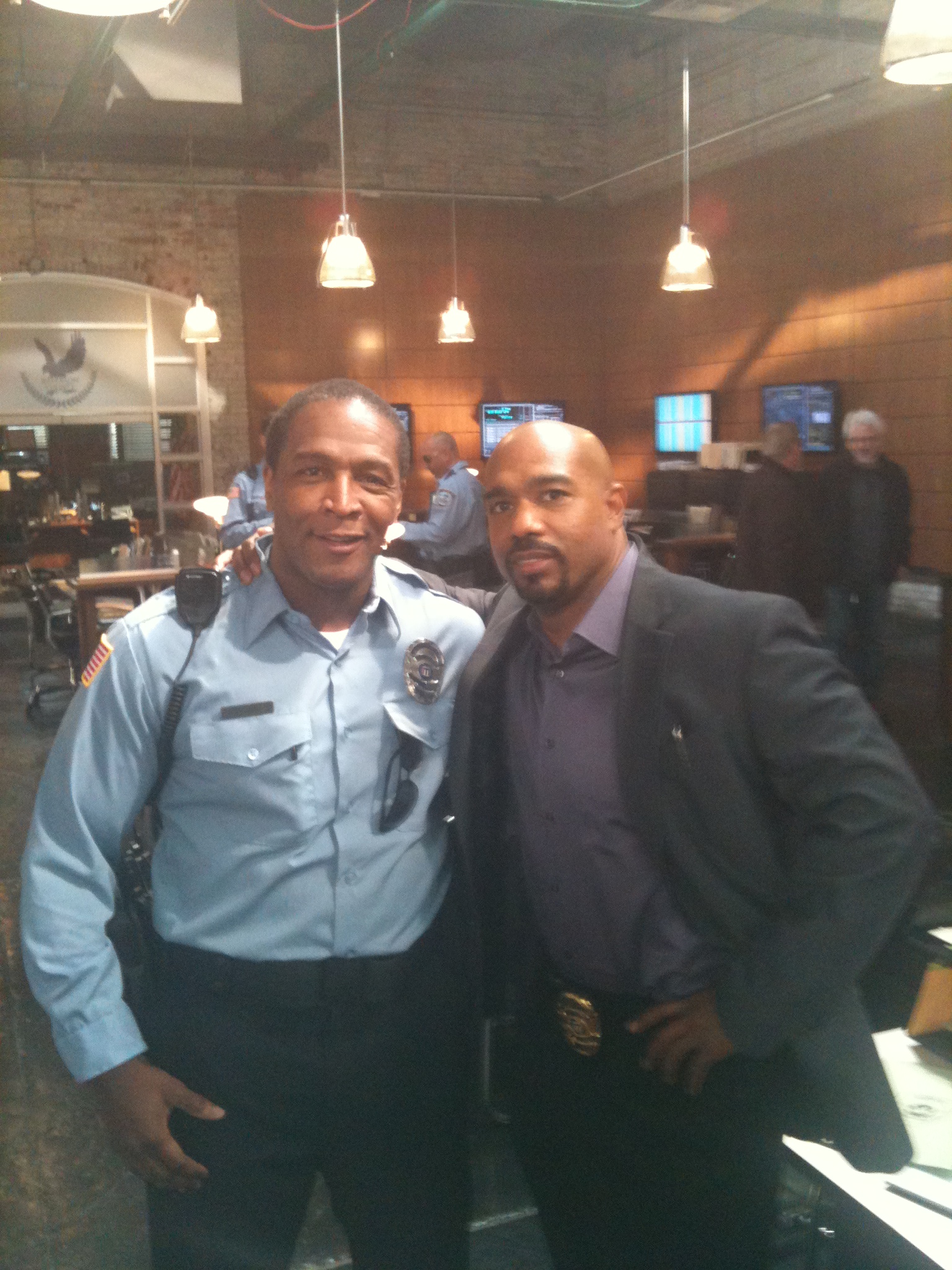 Darryl Booker - Officer Vaughn w/Michael Beach (Partners)