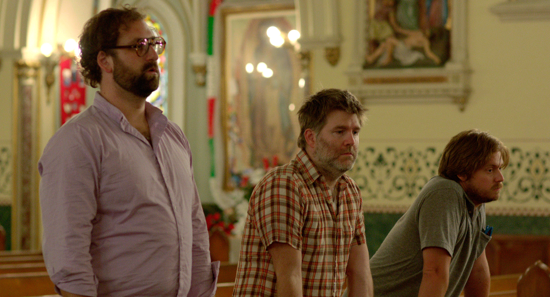 Still of Tim Heidecker, Eric Wareheim and James Murphy in The Comedy (2012)