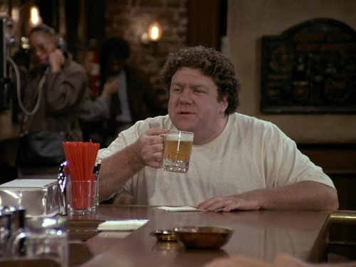 Still of George Wendt in Cheers (1982)