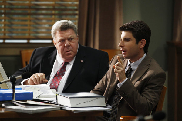 Still of George Wendt in Harry's Law (2011)