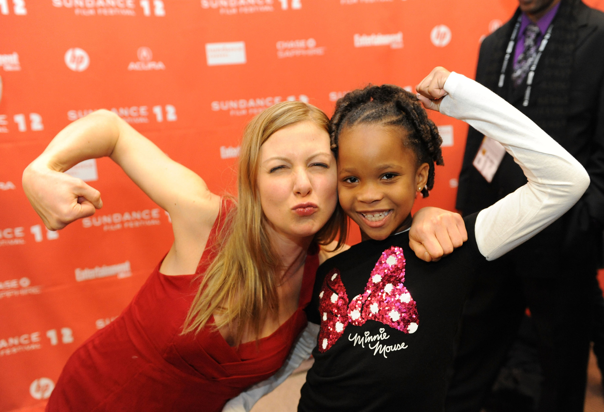 Lucy Alibar and Quvenzhané Wallis