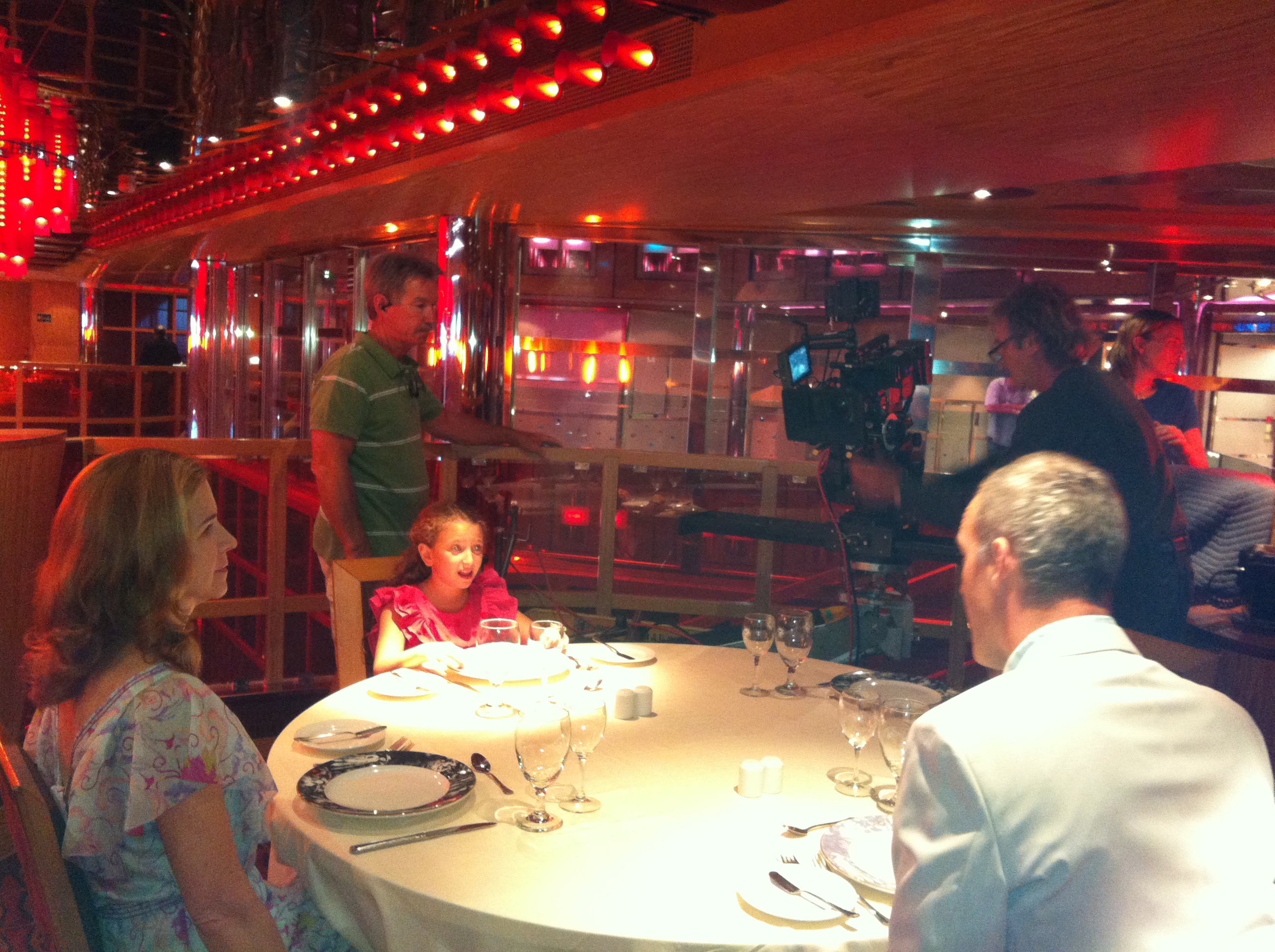 Carnival Cruise Lines Shoot On board of Carnival Dream Director: Harold Einstein, Belize (November, 2012)