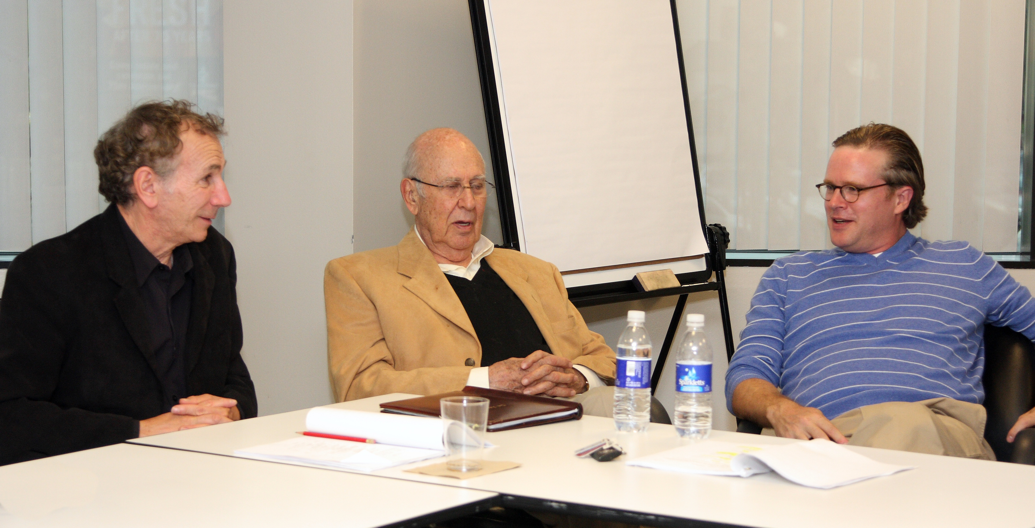 Joe d'Angerio, Carl Reiner & Cary Elwes - 2009