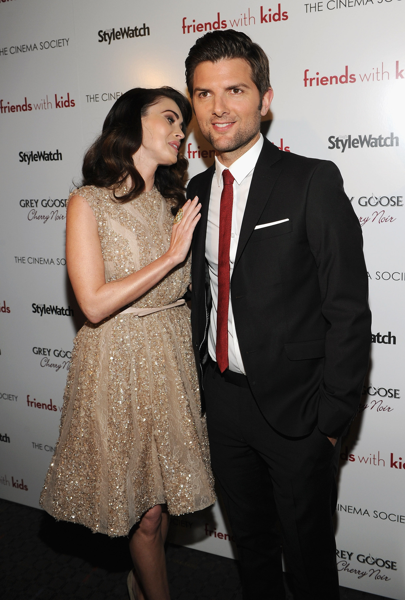 Adam Scott and Megan Fox at event of Friends with Kids (2011)