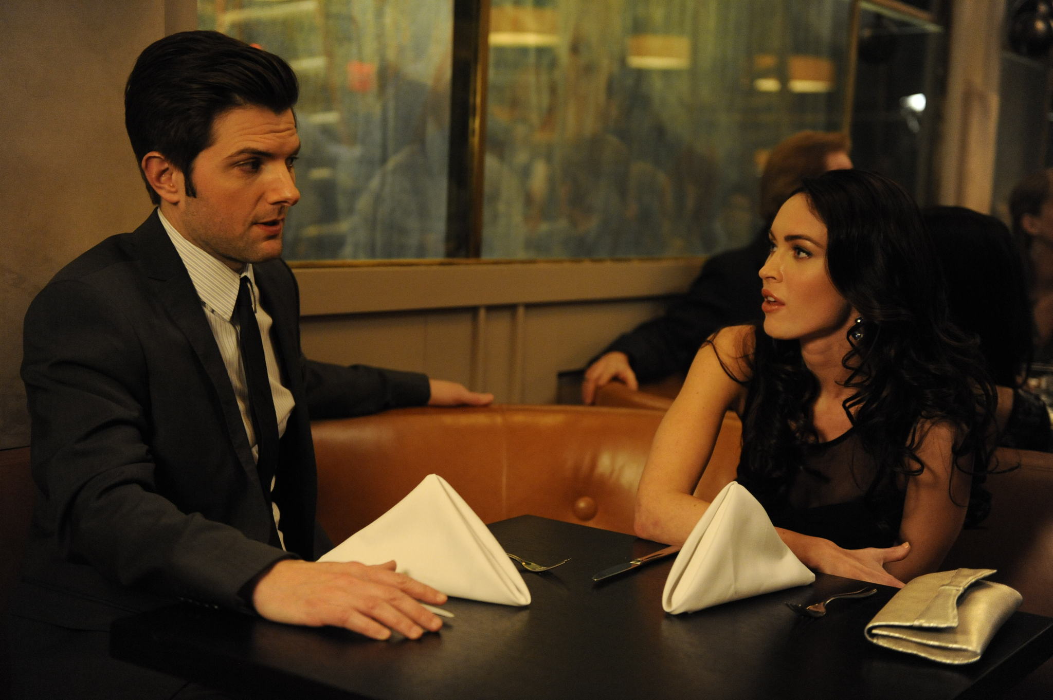 Still of Adam Scott and Megan Fox in Friends with Kids (2011)