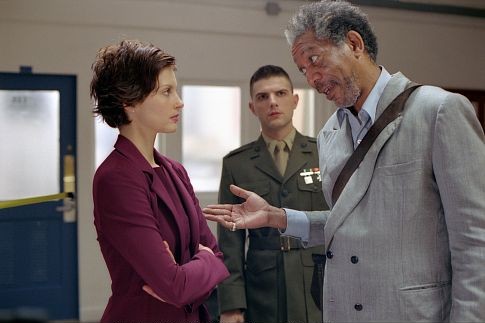 Still of Morgan Freeman, Ashley Judd and Adam Scott in High Crimes (2002)