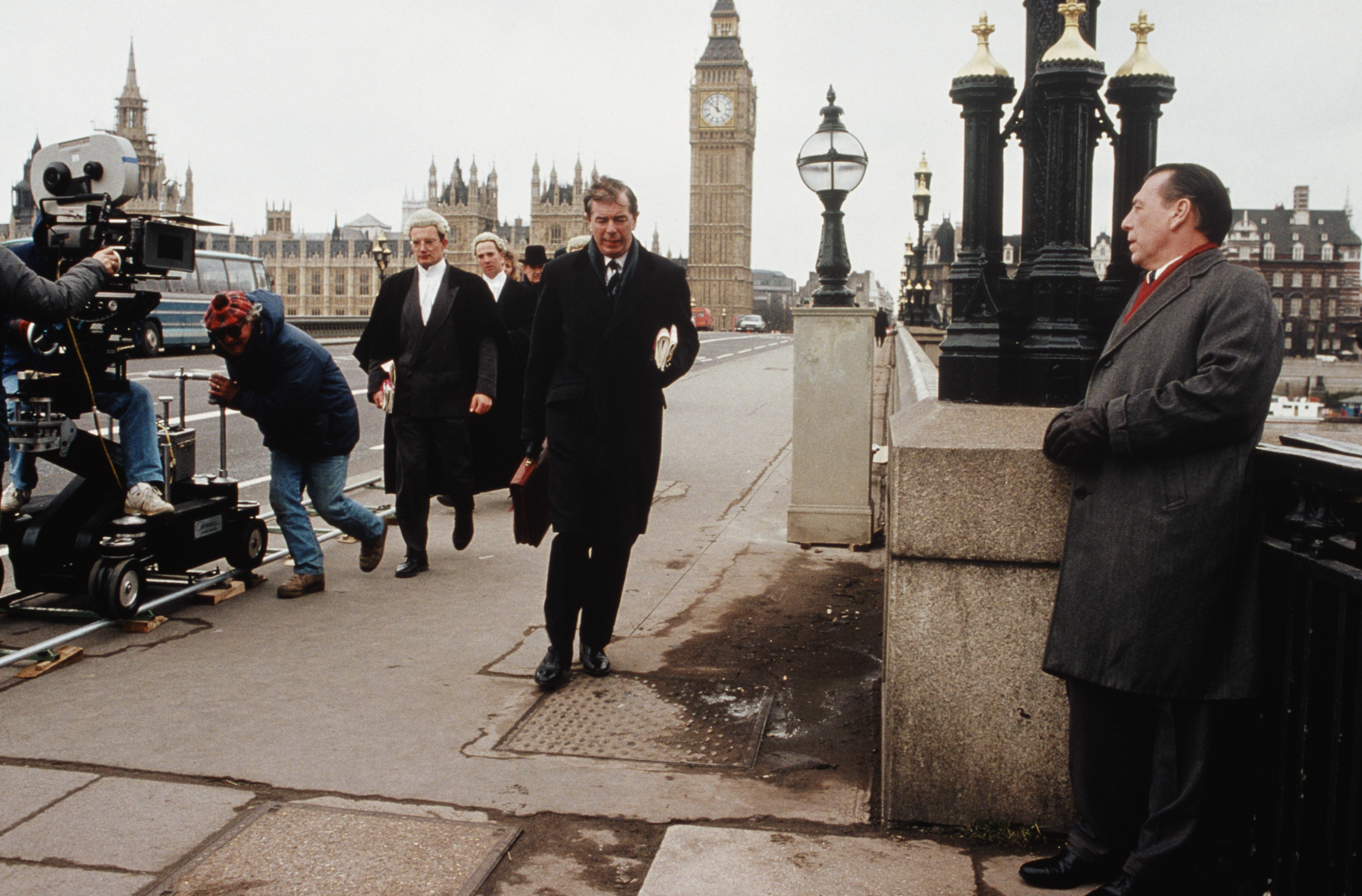 Still of Kenneth Cranham and Kevin Moore in Under Suspicion (1991)