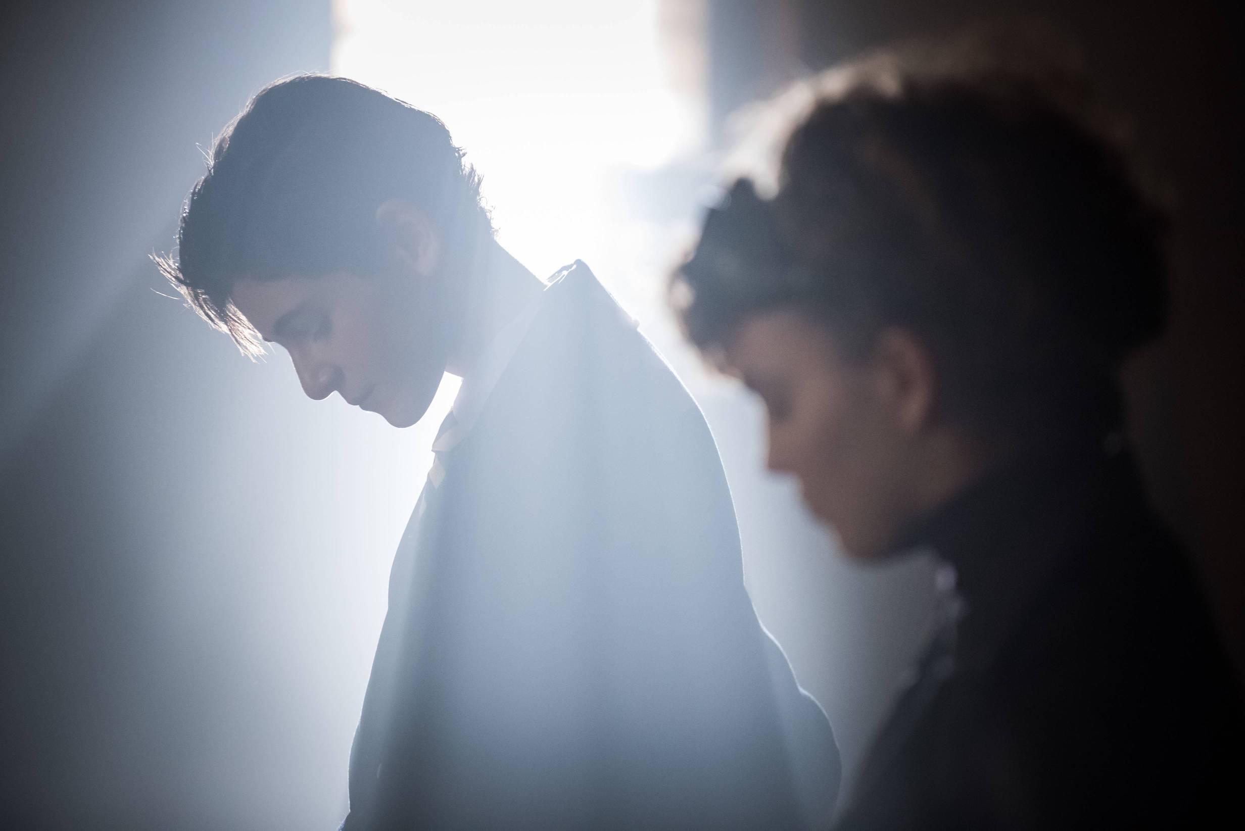 Still of David Mazouz and Camren Bicondova in Gotham (2014)