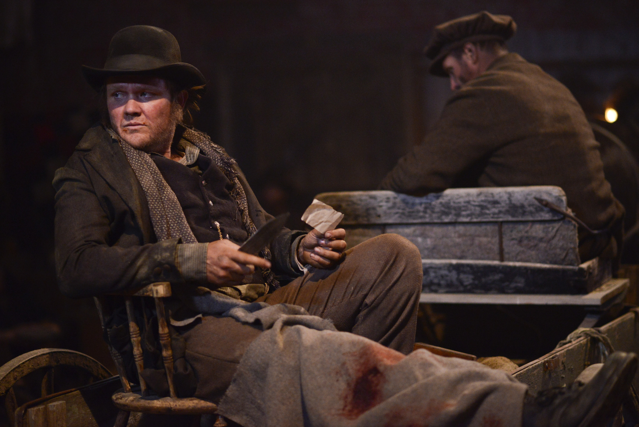 Still of Scott Michael and Michael Campbell in Hell on Wheels (2011)