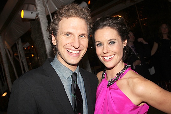 Sebastian Arcelus and Ashley Williams at the opening night of A TIME TO KILL on Broadway.