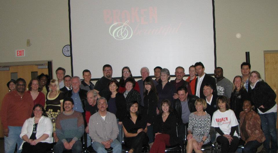 Cast and crew at the screening of 