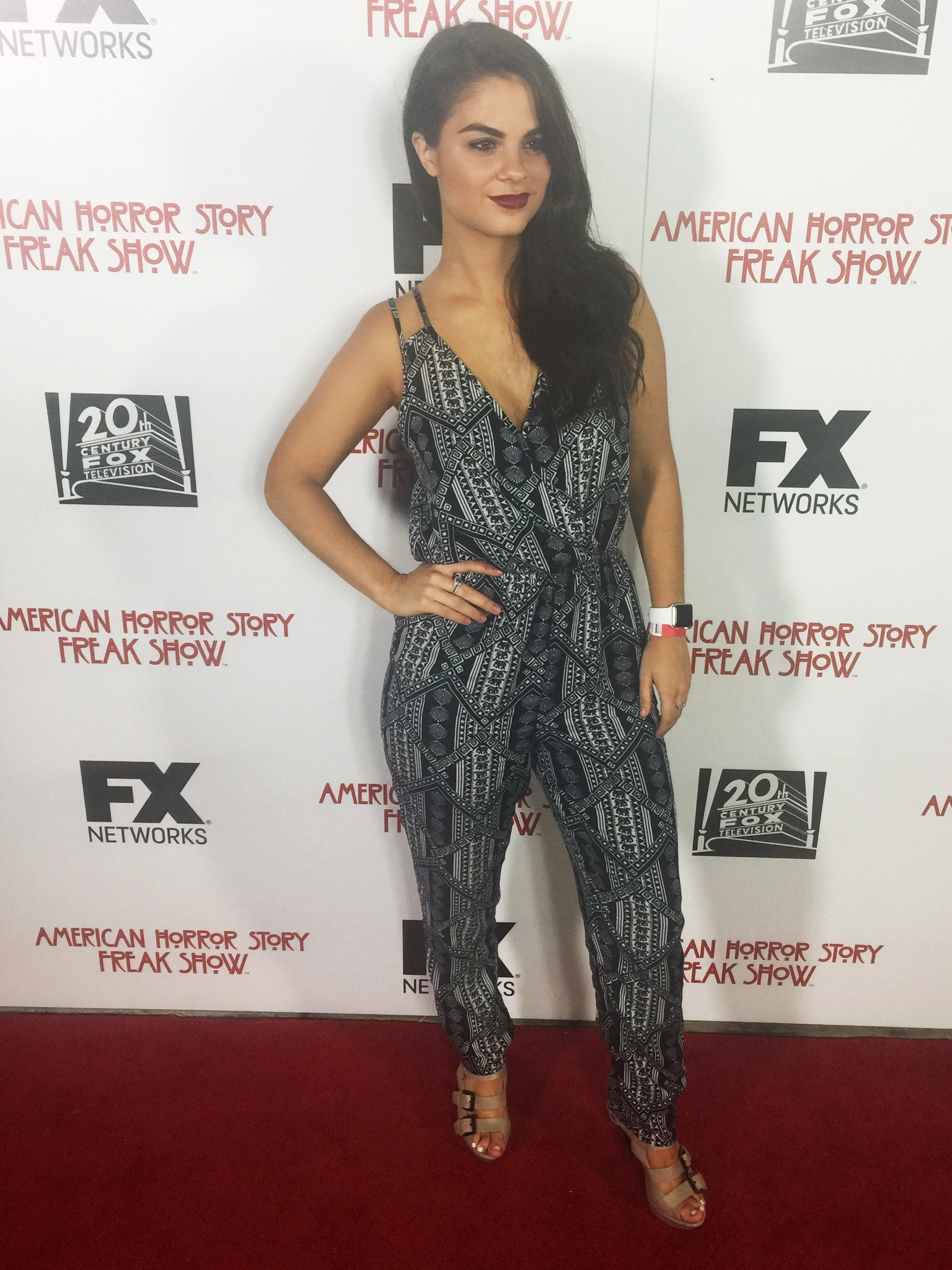 Jessica Montville at the American Horror Story Screening & Red Carpet Reception at Paramount Studios