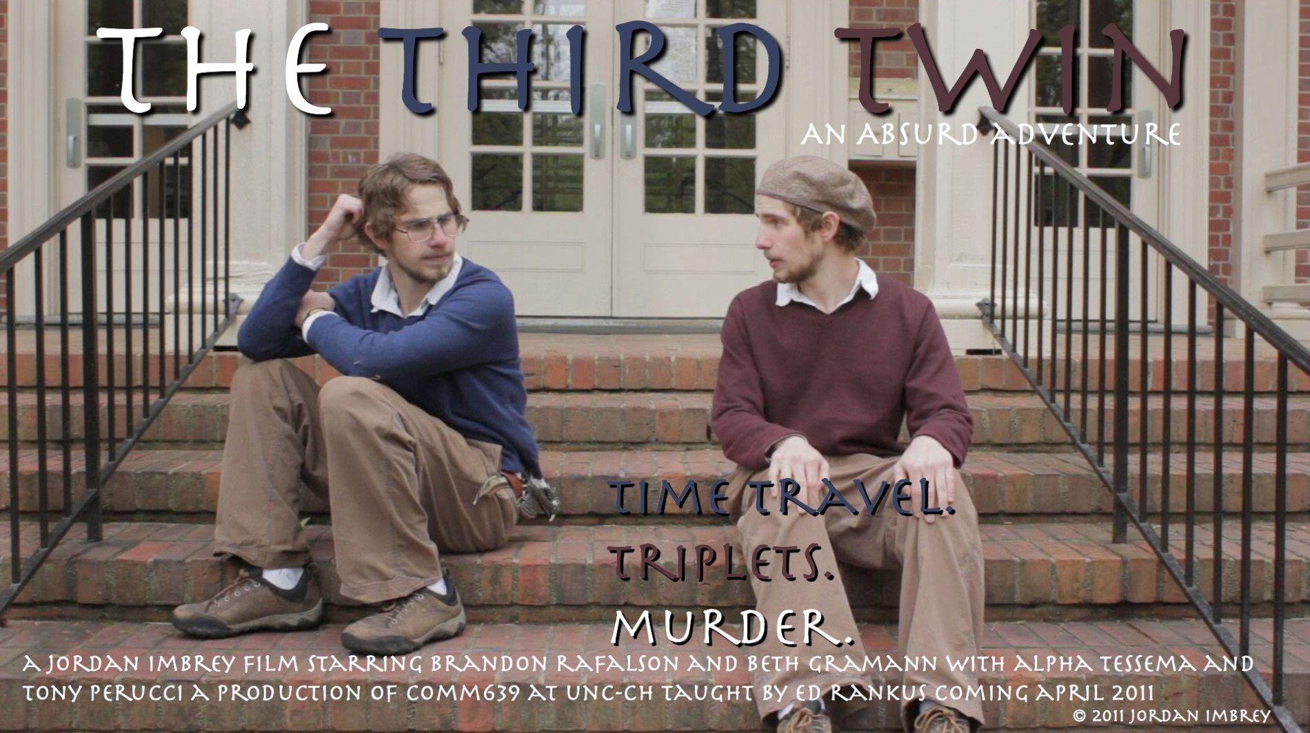 Poster for Experimental Narrative, The Third Twin