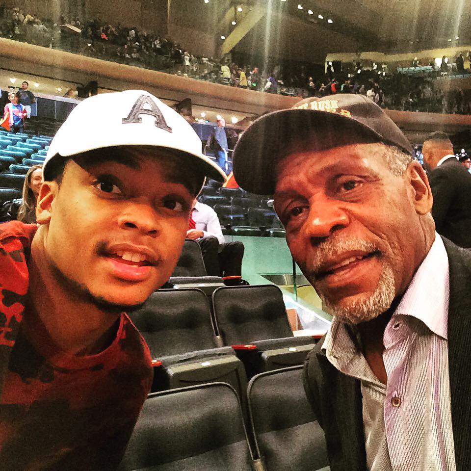 Lee Knox and Danny Glover