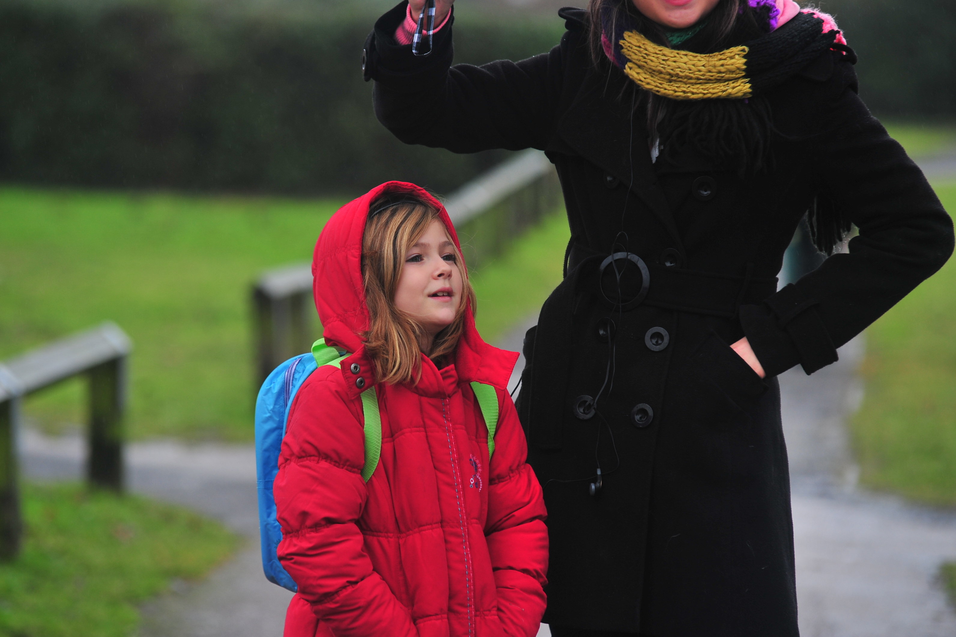 Maya Beresford on set of The Glowing Hours