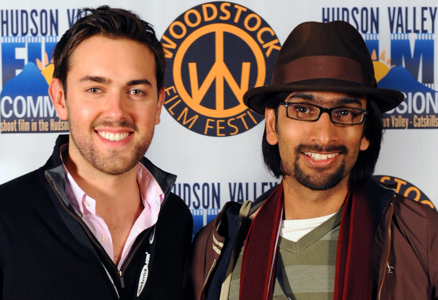 Paul Young and Kaushik Bhattacharya at Woodstock Film Festival 2012