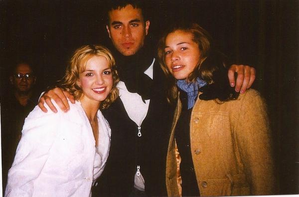 Britney Spears, Enrique Iglesias & Claudette Lalí