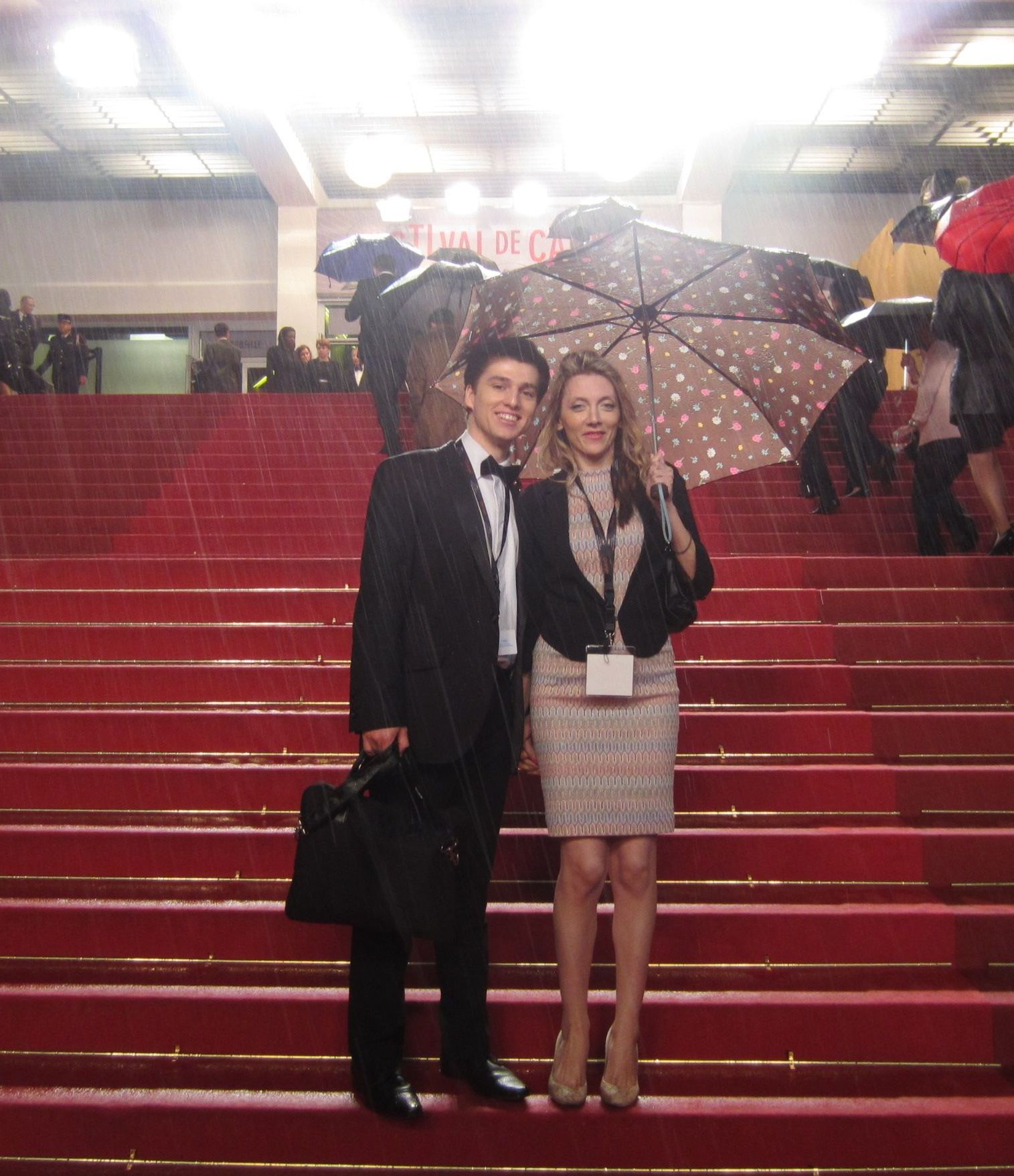 Lina Boycheva and Pablo Bubar at the opening gala screening of The Great Gatsby at the 66th Festival de Cannes (15 May - 26 May 2013)