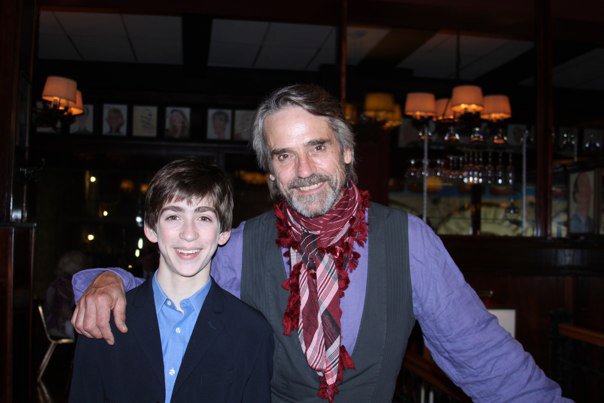 Camelot Benefit Gala for Irish Repertory Theatre (with Jeremy Irons as King Arthur and Jacob Clemente as Young Tom of Warwick)