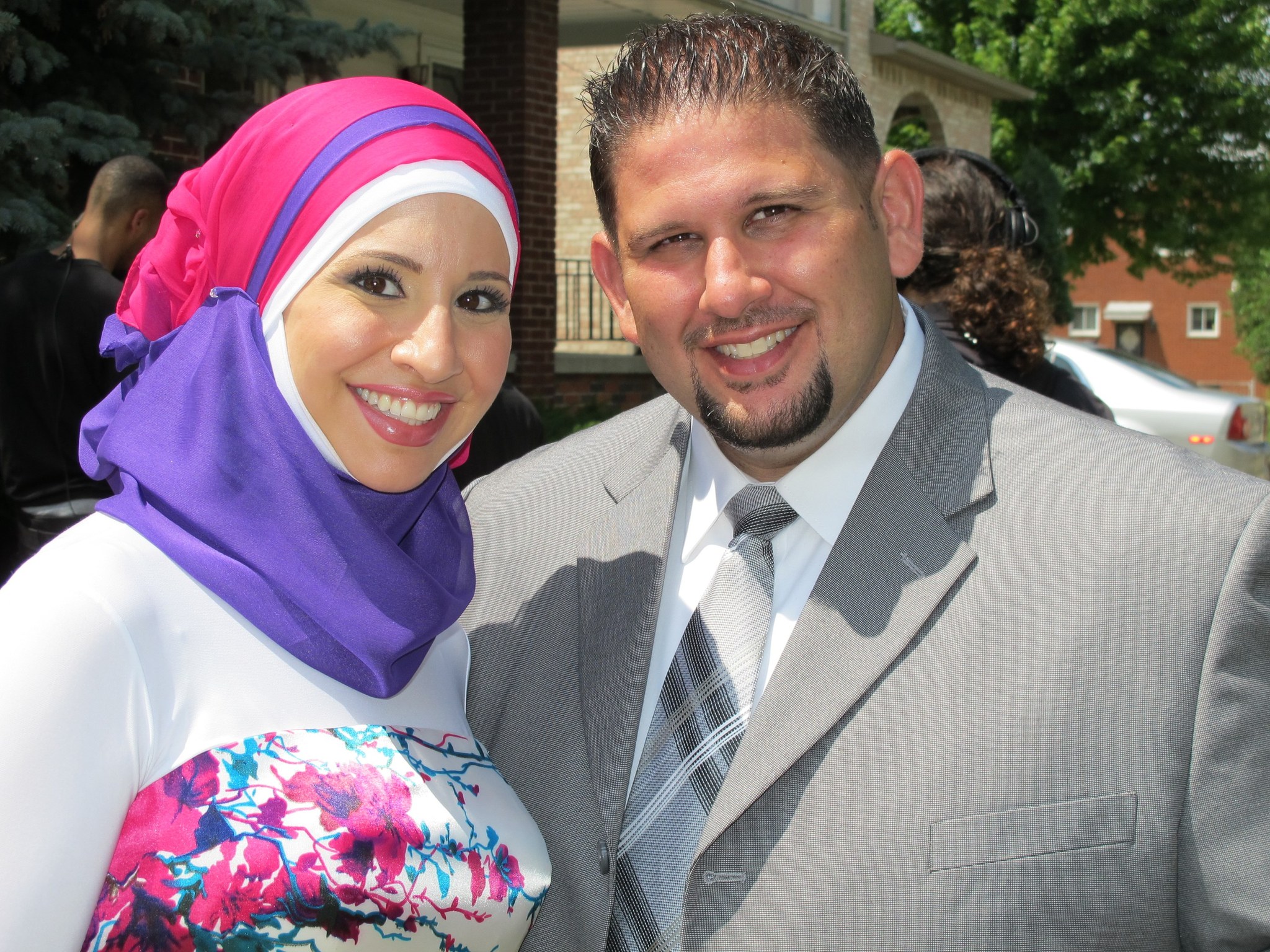 Still of Suehaila Amen and Bilal Amen in All-American Muslim (2011)