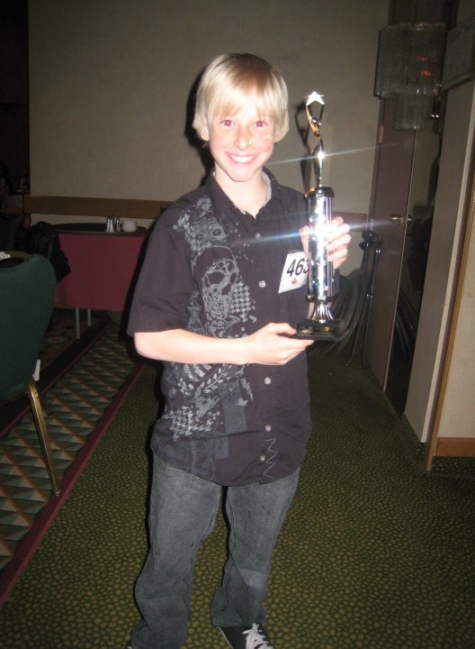 Eric Hanson - 2010 Canadian Talent and Modeling Competition - Actor of the Year, Best Overall Talent