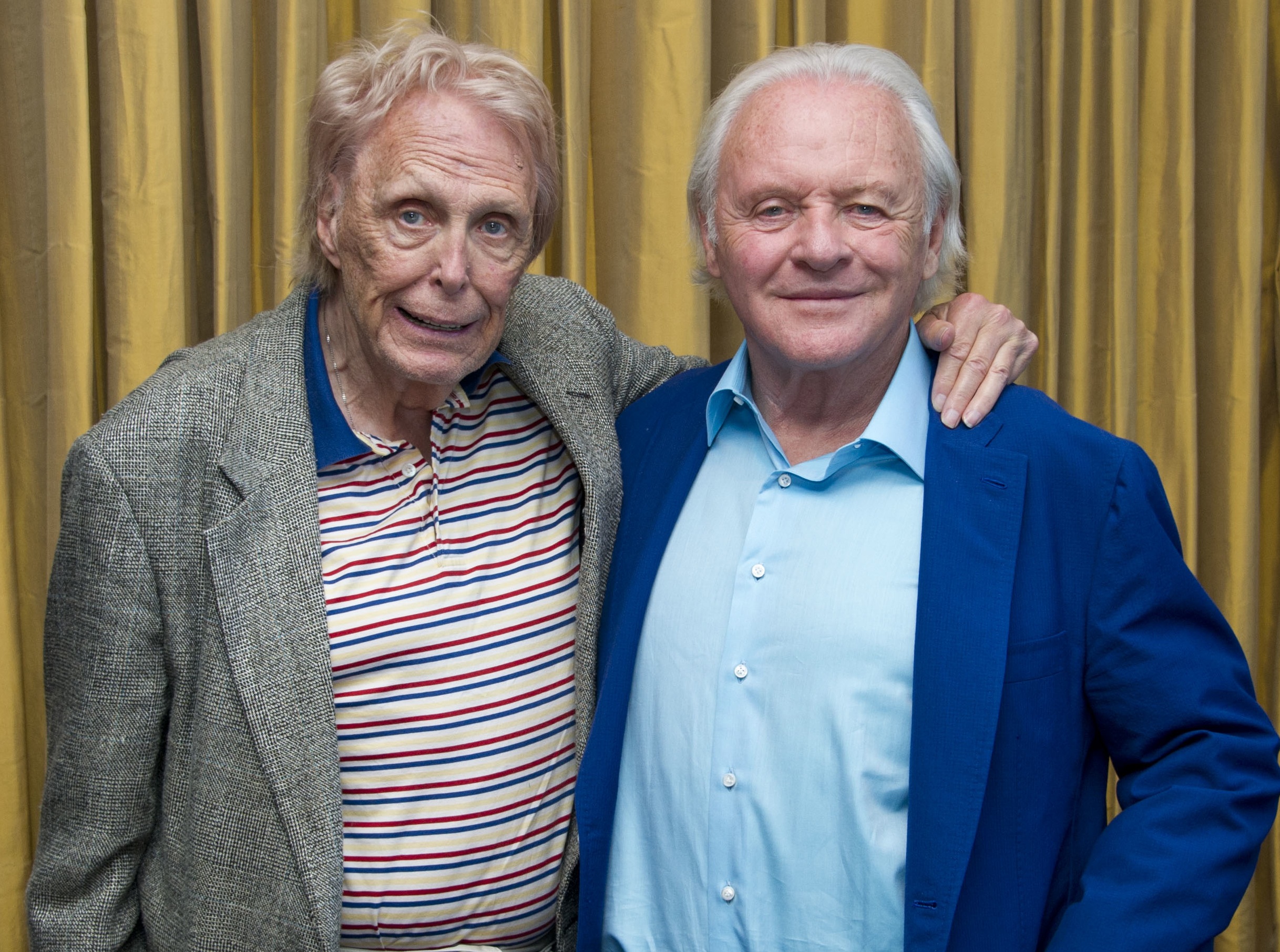 With Anthony Hopkins