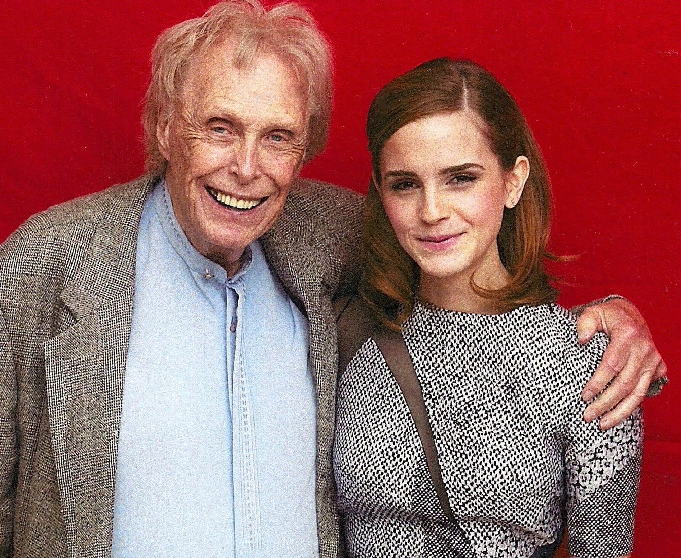 With Emma Watson