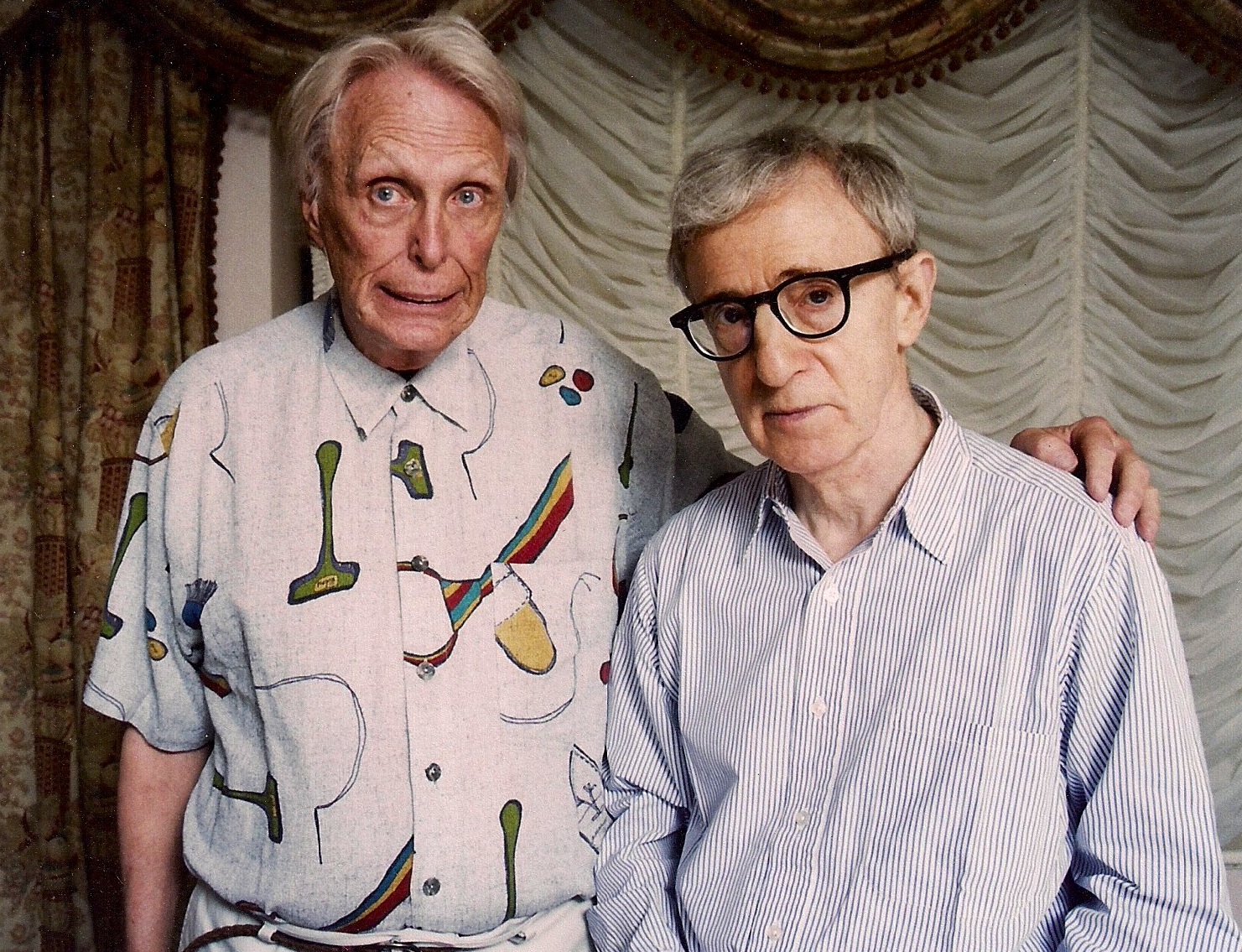 With Woody Allen