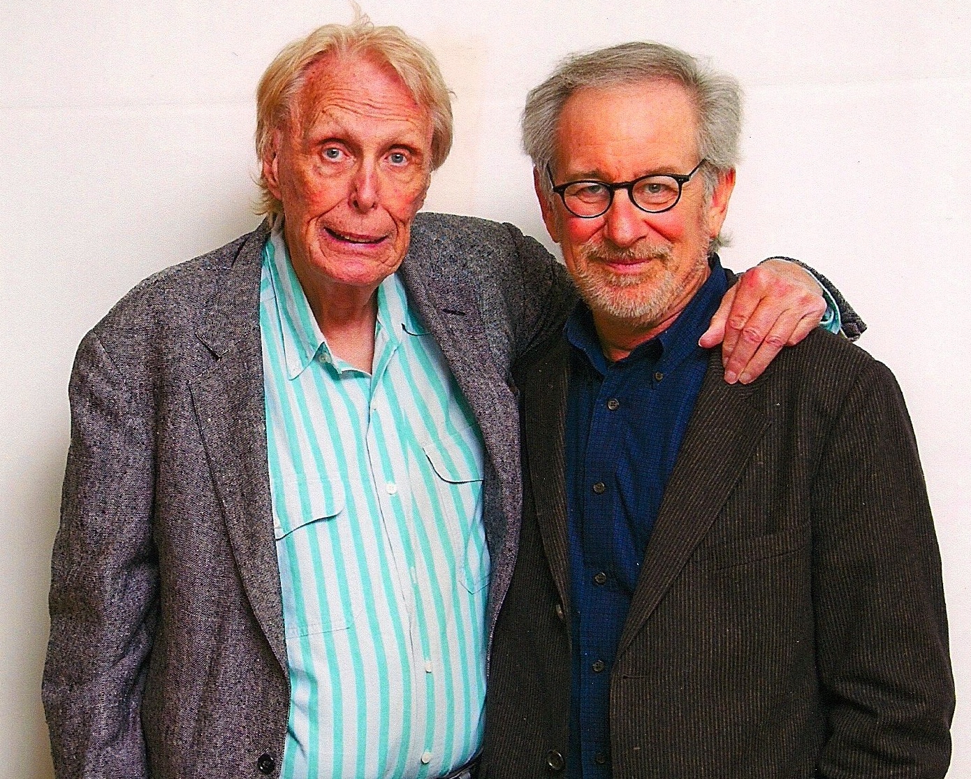 With Steven Spielberg