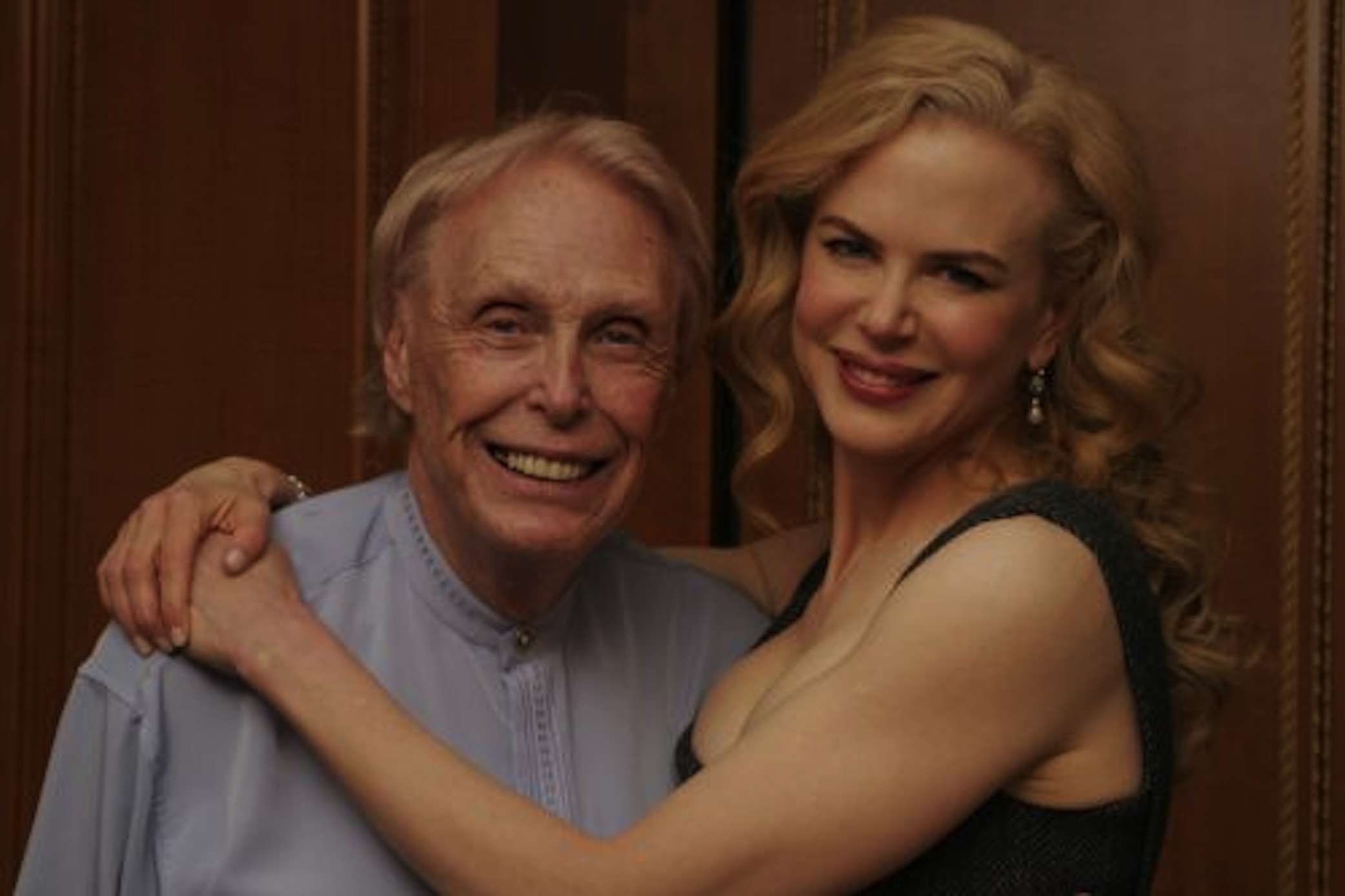 With Nicole Kidman
