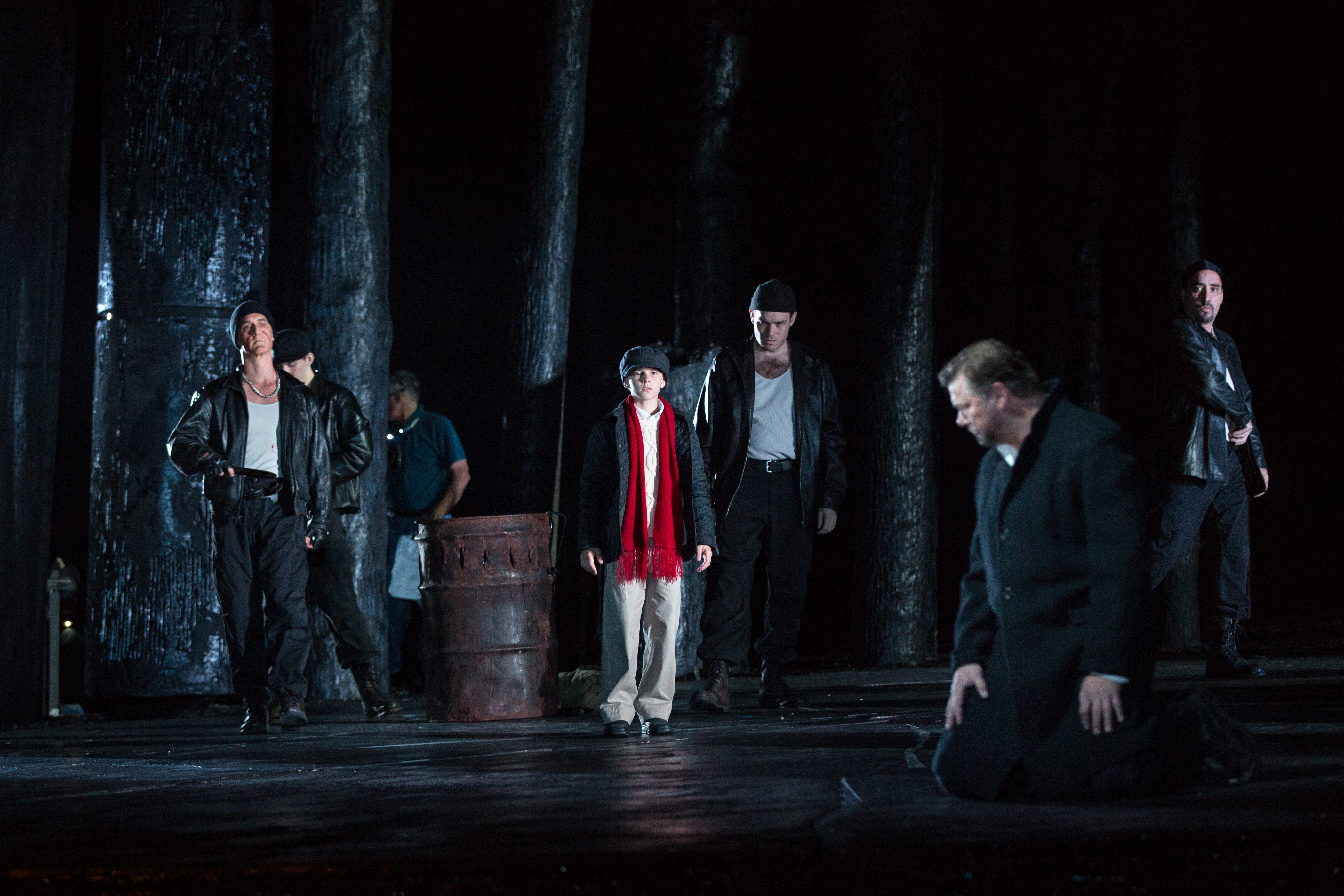 Metropolitan Opera's 2014 production of Verdi's Macbeth, featured role Fleance, son of Banquo