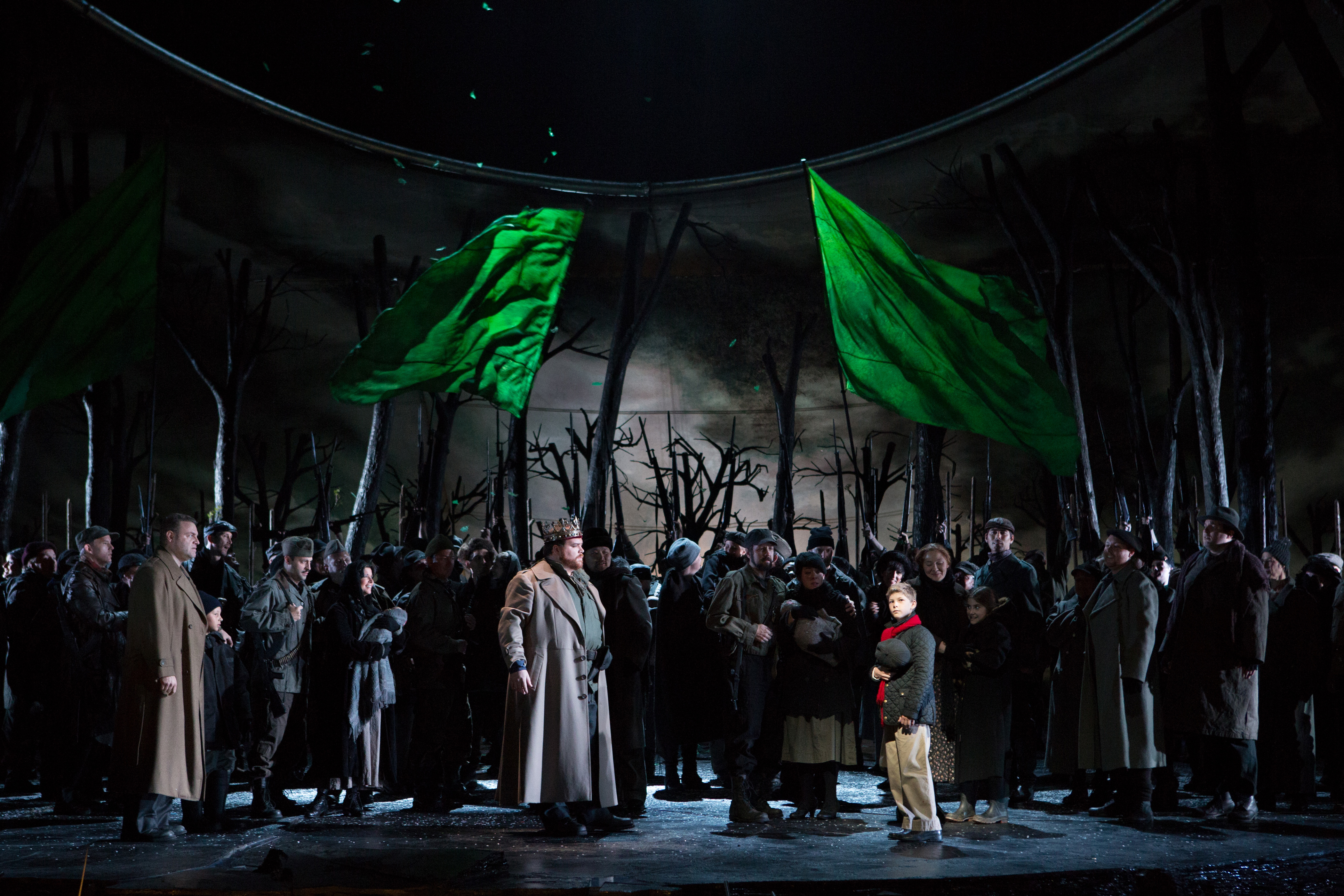 Metropolitan Opera 2014 production of Verdi's Macbeth, featured role Fleance, son of Banquo