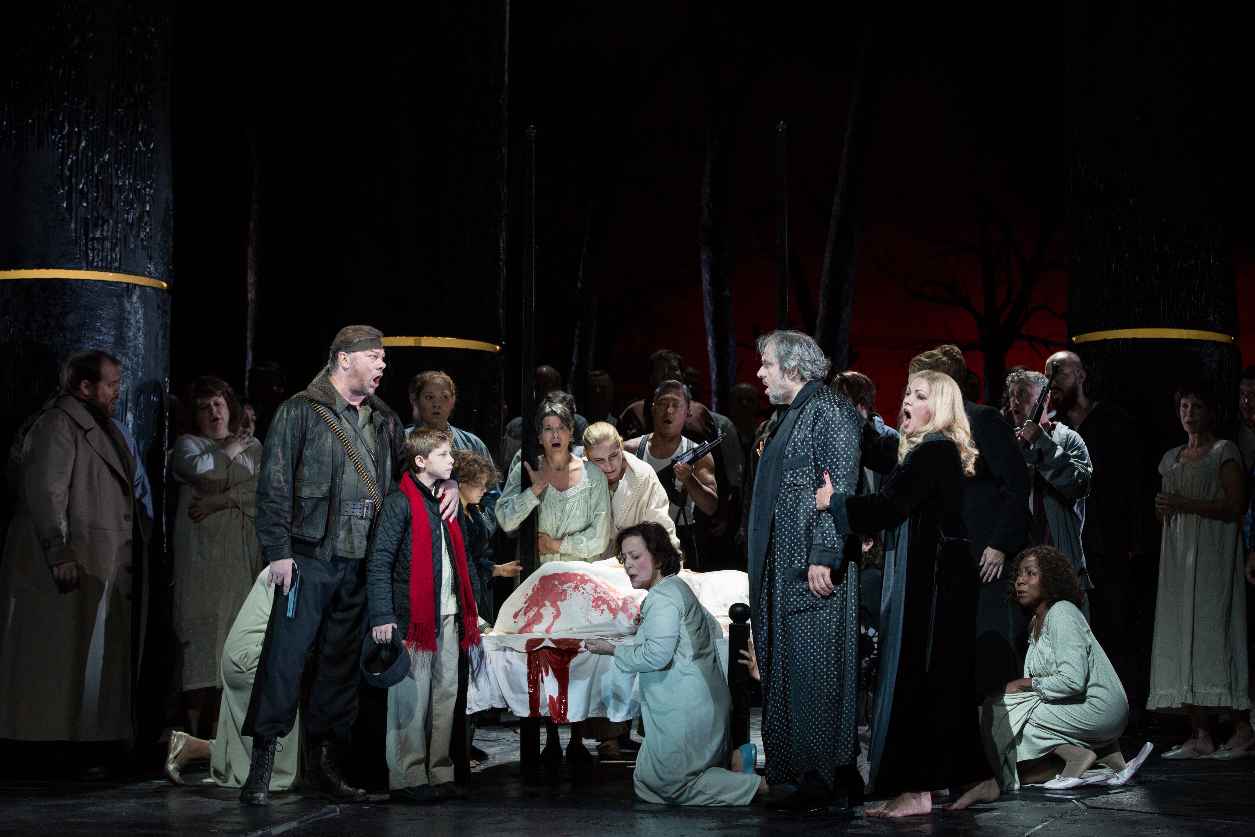 Metropolitan Opera 2014 production of Verdi's Macbeth, featured role of Fleance, son of Banquo