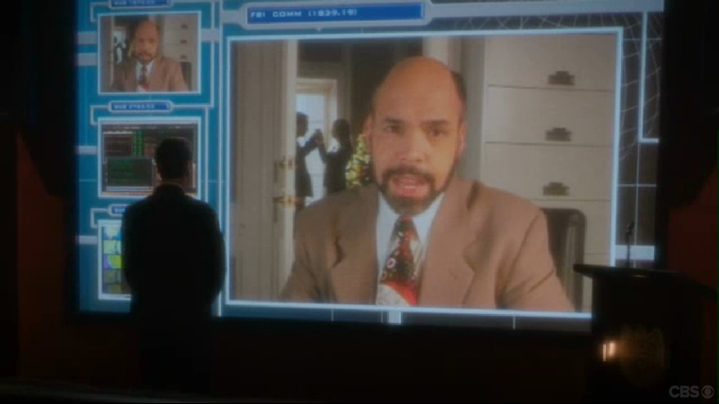 Kevin as DoD Liaison Klein, debriefs Sean Murray on NCIS, episode: 