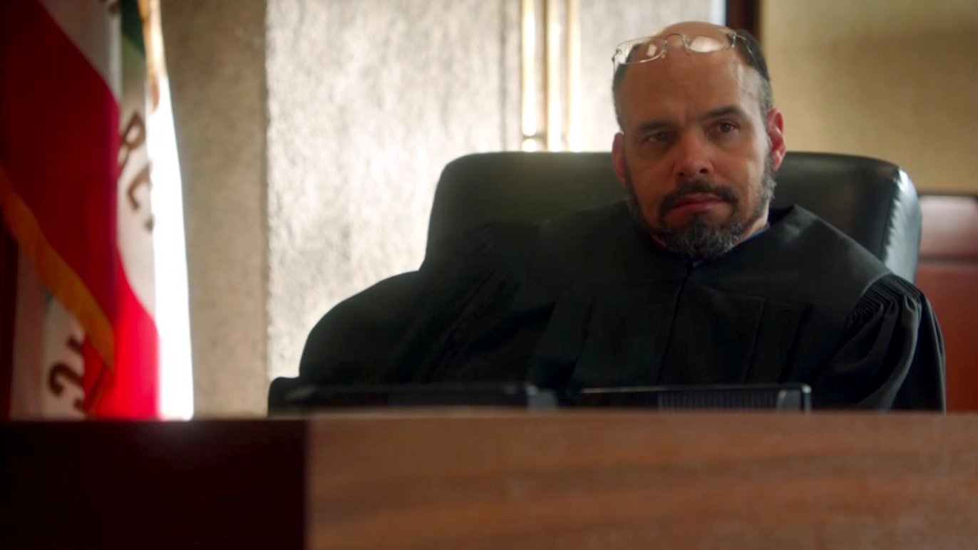 Kevin as Judge Milton Barber on LAW AND ORDER: LOS ANGELES, episode: 