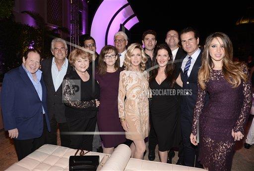 Robert Lorsch, Larry Gilman, Patrika Darbo, Gregori J. Martin, Chrystal Ayers, Bob Mauro, Donna Mills, Kristos Andrews, Kira Reed Lorsch, Jared Safier, Vincent de Paul and Celeste Fainna at the Television Academy Emmy Reception