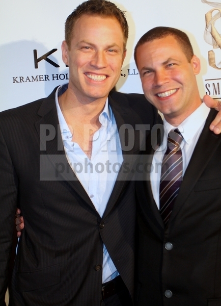 Justin Safier and Jared Safier at Smoke Grand Opening Event