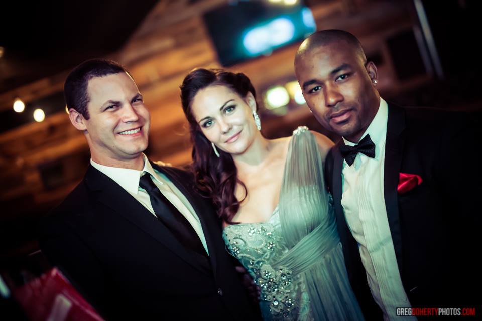 Jared Safier, Jade Harlow and Derrell Whitt after the 2015 Daytime Emmy Awards