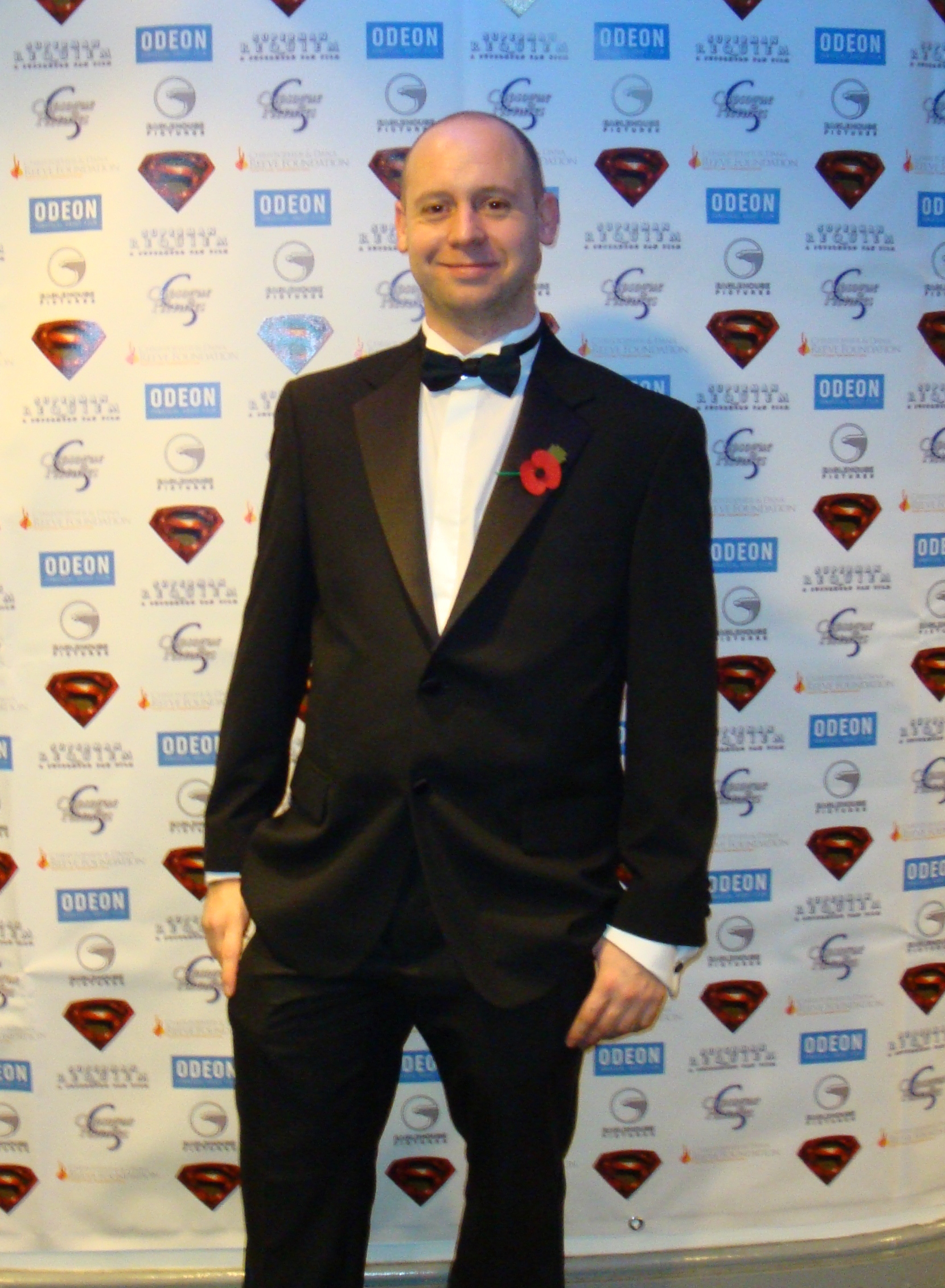 Superman: Requiem World Premiere, at Odeon Covent Garden, London. November, 2011.