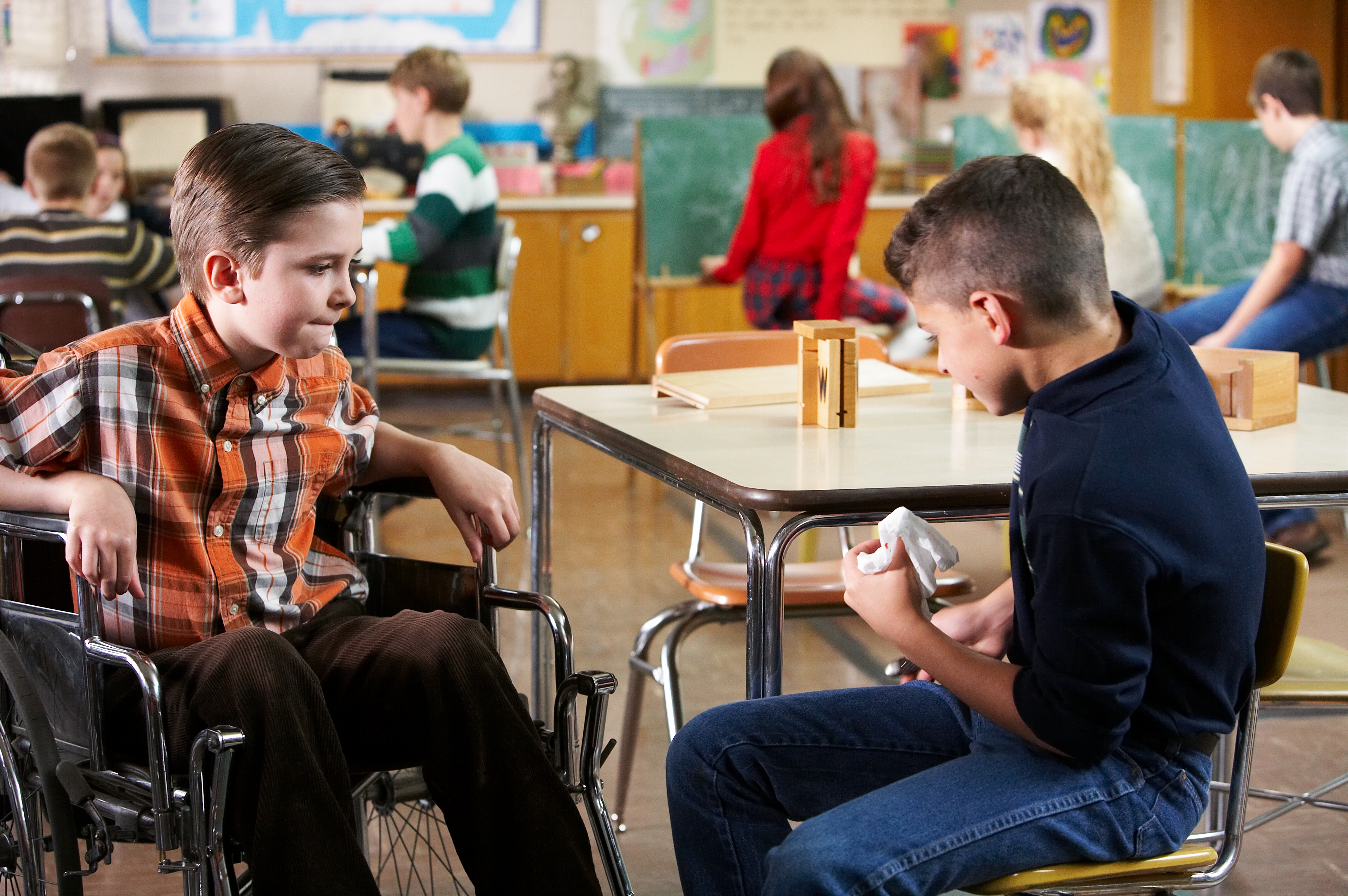 Ethan Reed McKay and Brayden Tucker in Different Drummers (2013)