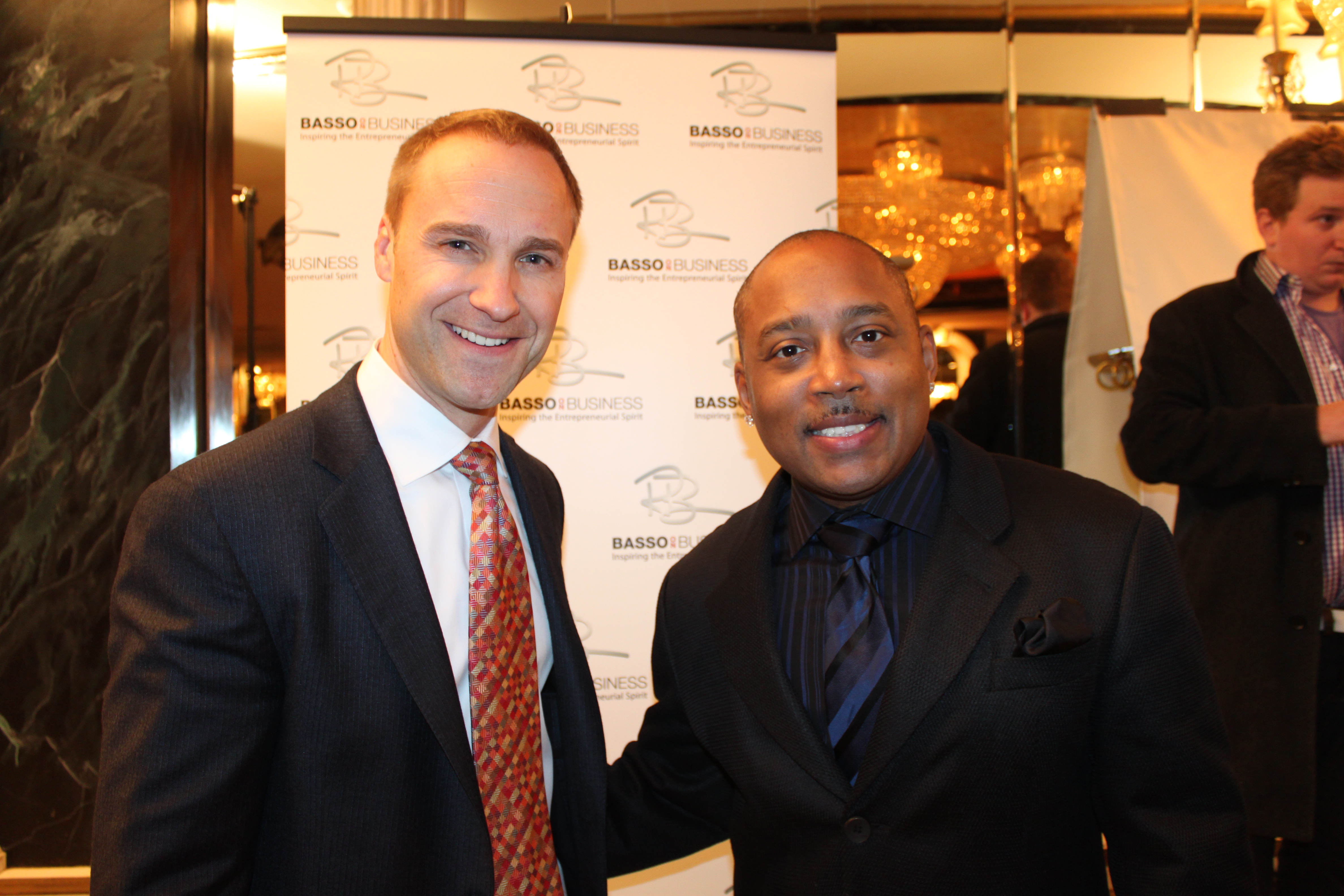 At VenturePitch 2012 with our Star Panelist Daymond John