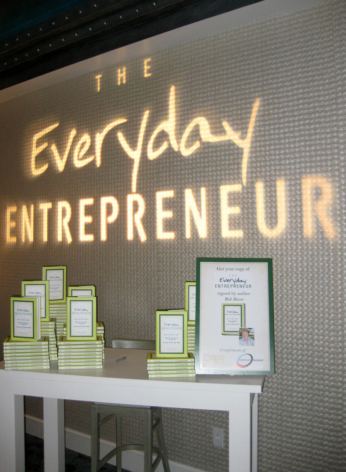 The Everyday Entrepreneur book release party